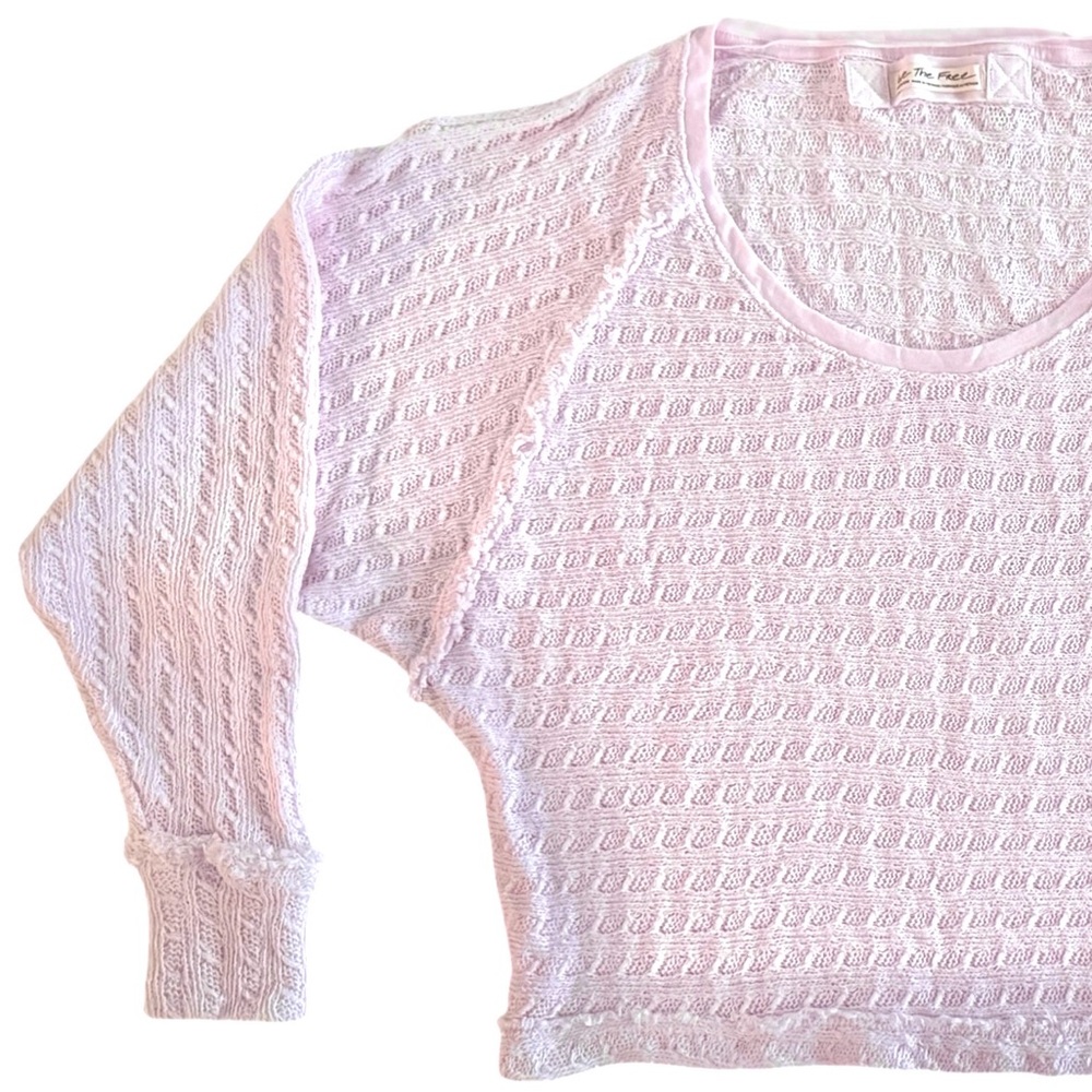 NWOT Free People Thien's Hacci Sweater - Picture 7 of 16